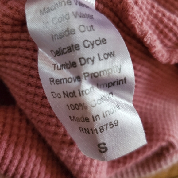 Idylle Damsel Snap Button Cuff Boho Thermal - Picture 7 of 10